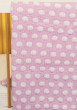 Lavender Shells Cot Quilt - Scar & Ko