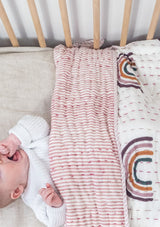Rainbow Dreams Cot Quilt - Scar & Ko