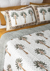 Tropical Green Palm - Queen/King Set - Scar & Ko