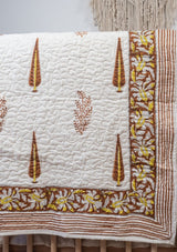 Jaipuri Cot Quilt - Scar & Ko