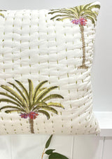 Tropical Green Palm Cushion Cover - Scar & Ko