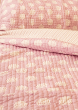 Lavender Shells Cot Quilt - Scar & Ko