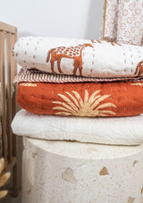 Oasis Cot Quilt - Scar & Ko