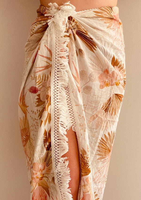 Pastel Florals Wrap - Scar & Ko