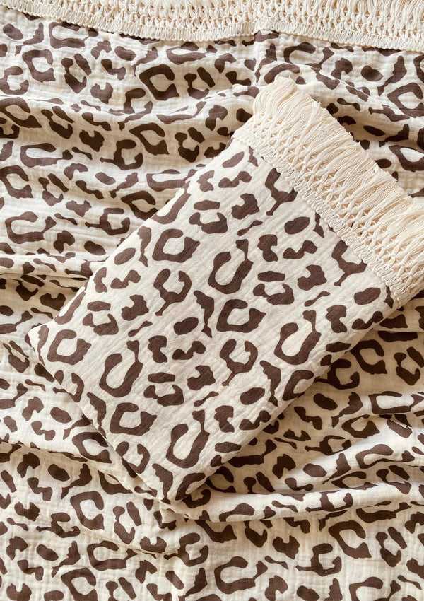 Choc Leopard Wrap - Scar & Ko