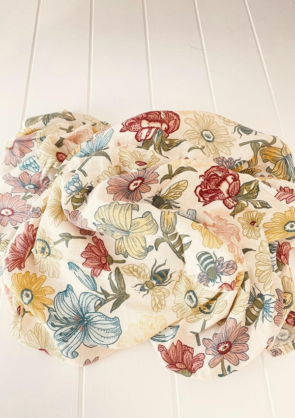 Floral Spring Swaddle - Scar & Ko