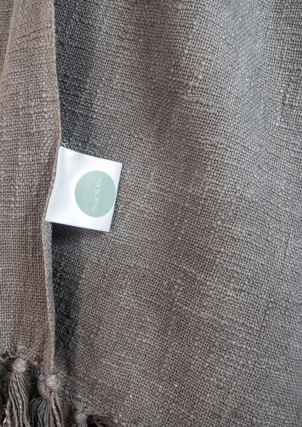 Grey Ash Throw - Scar & Ko