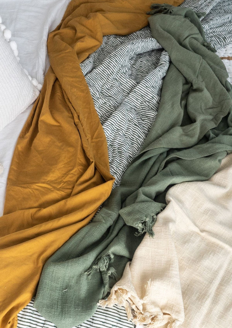 Dark Sage Throw - Scar & Ko