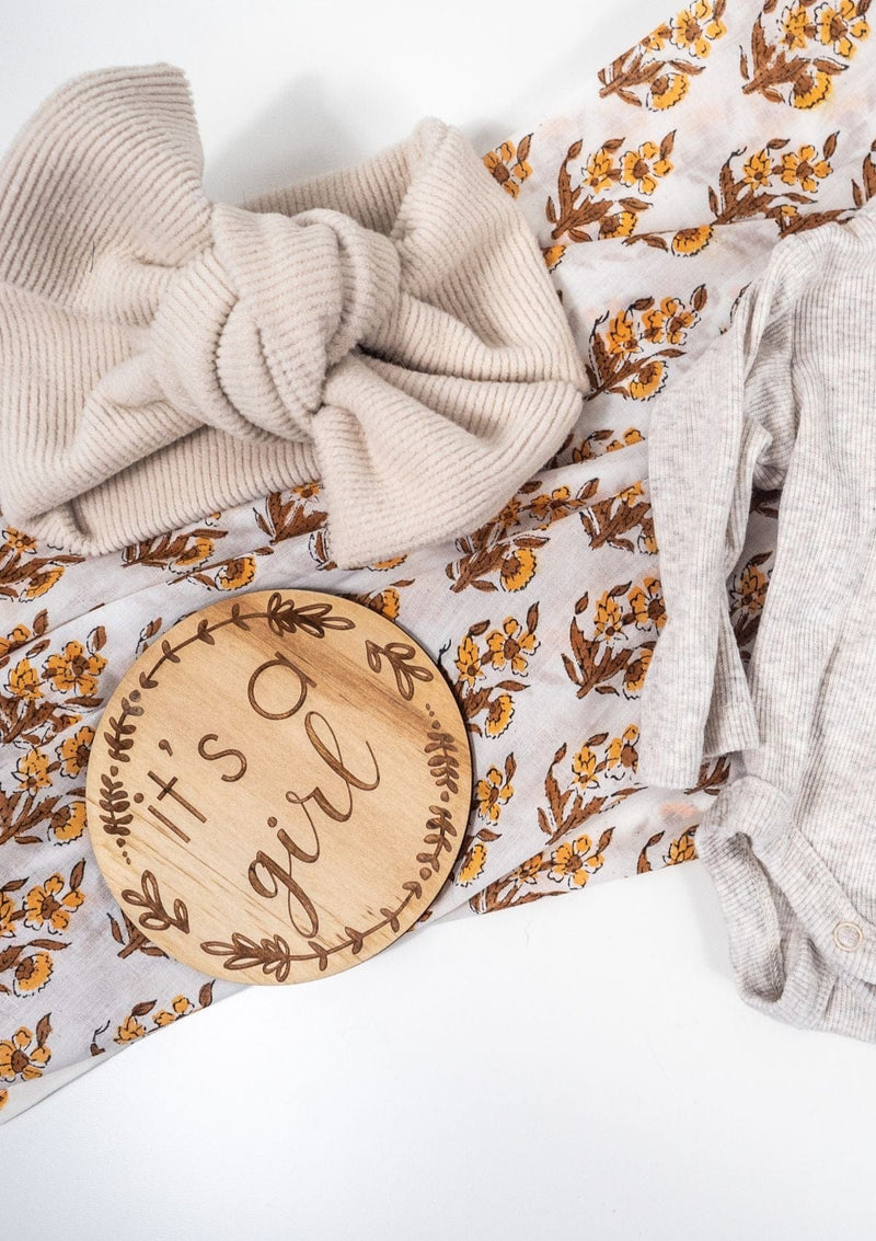 Indian Sunflower Swaddle - Scar & Ko